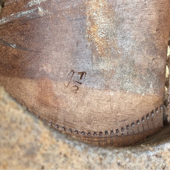 Lorenzo Banfi Classic Dark Blue Leather Men's Shoes Size 9.5 - Picture 12 of 14